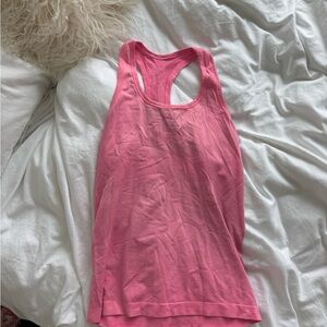Lululemon Pink Swifty Racerback Tank